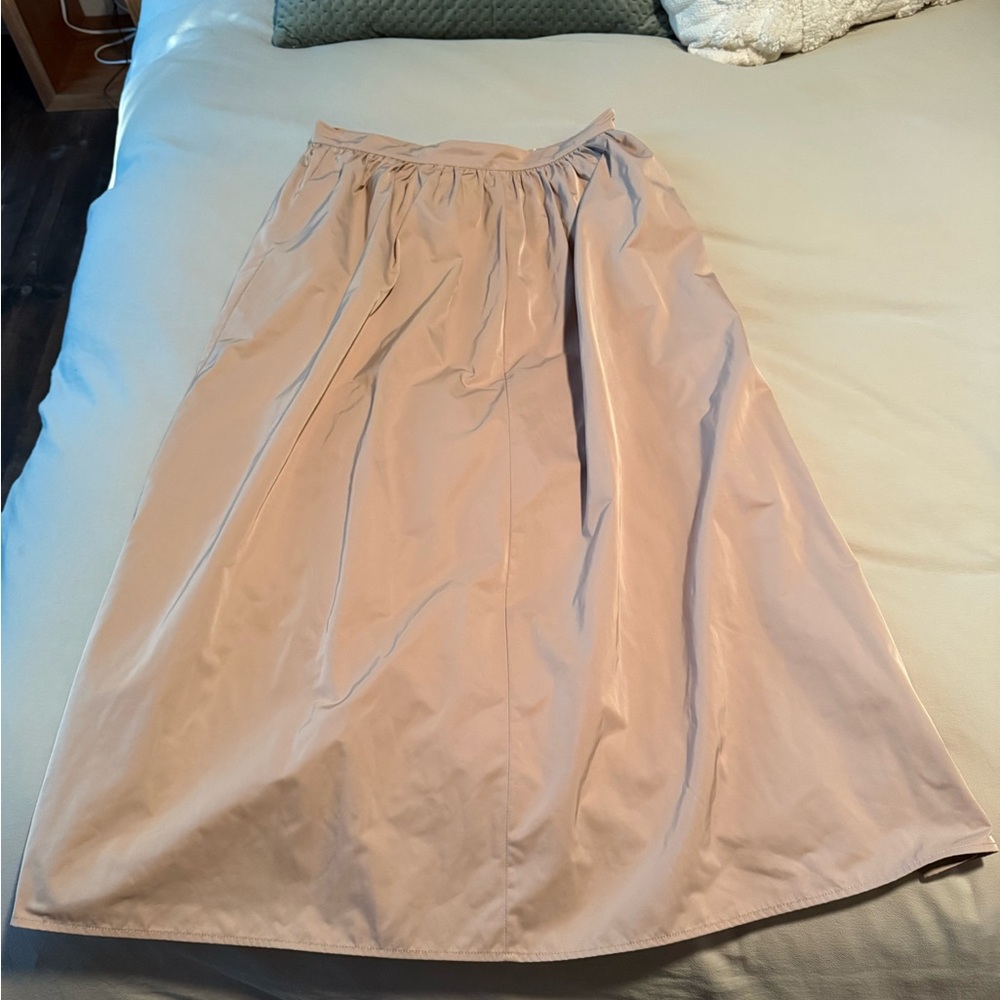 Chic Tan A-Line Women's Skirt